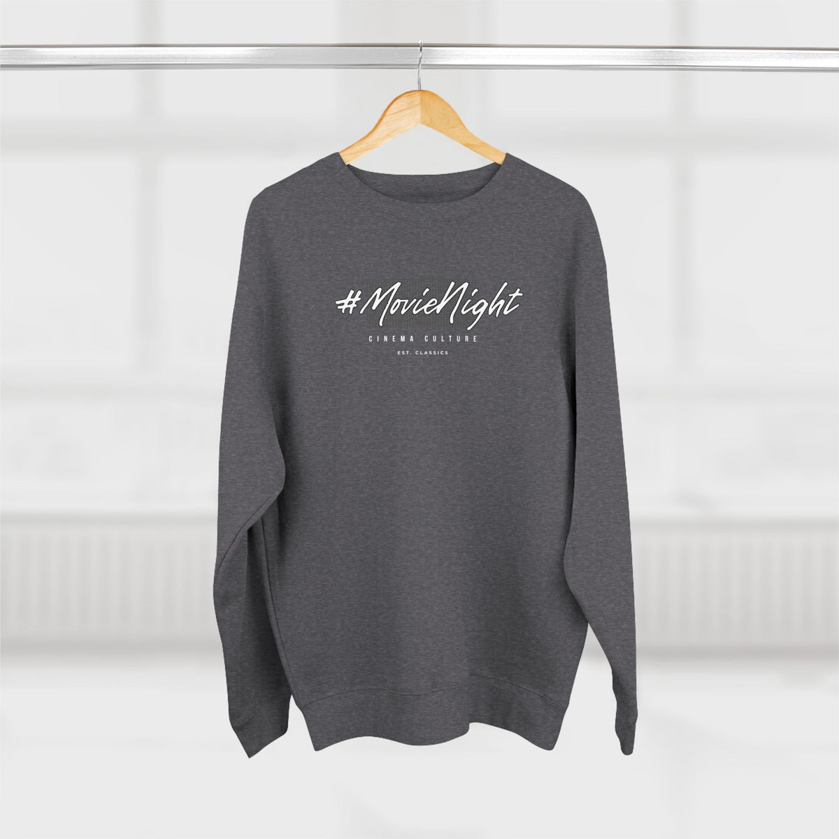 Premium - MovieNight Crewneck Unisex Sweatshirt