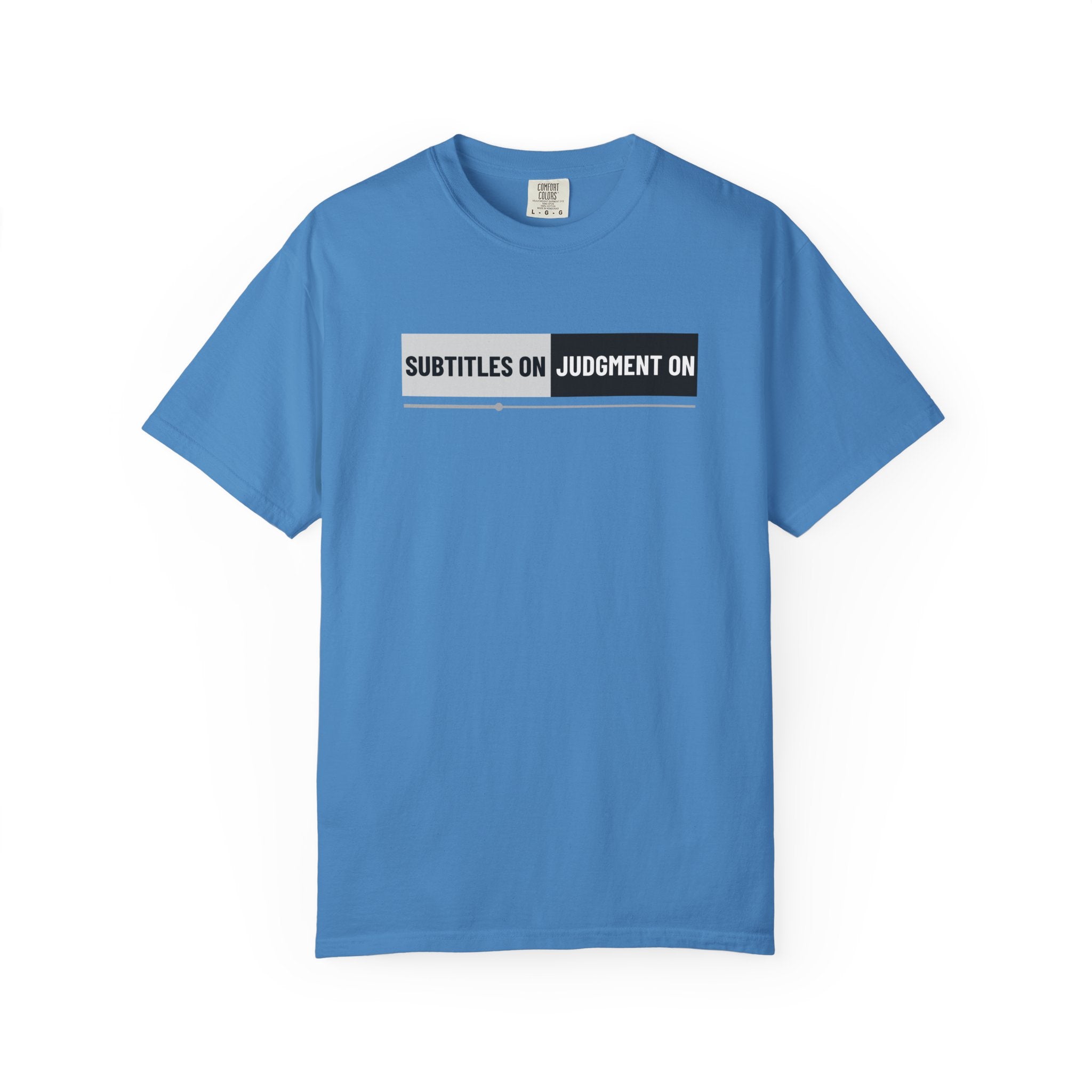 Subtitles On, Judgment Off Graphic Unisex T-Shirt