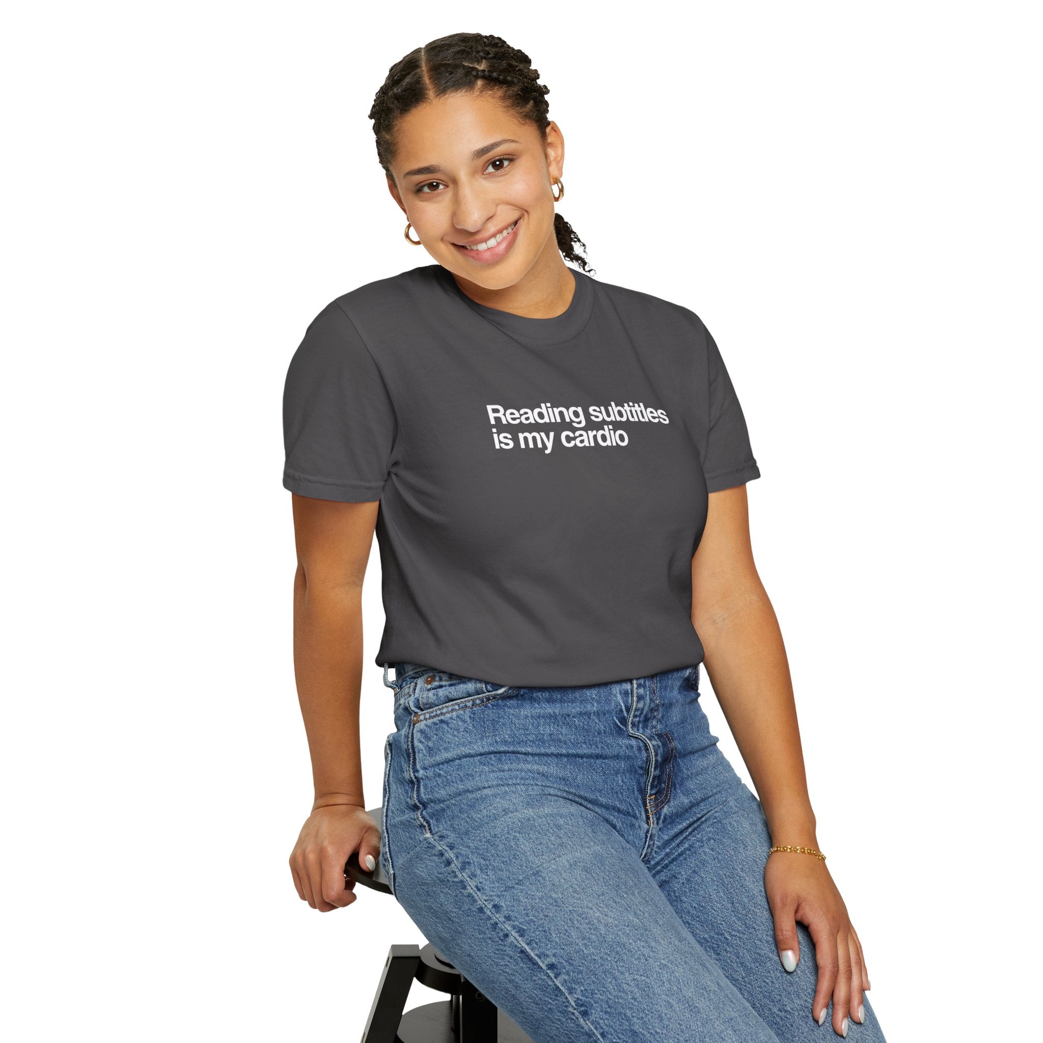 "Reading Subtitles is my cardio" Unisex T-Shirt