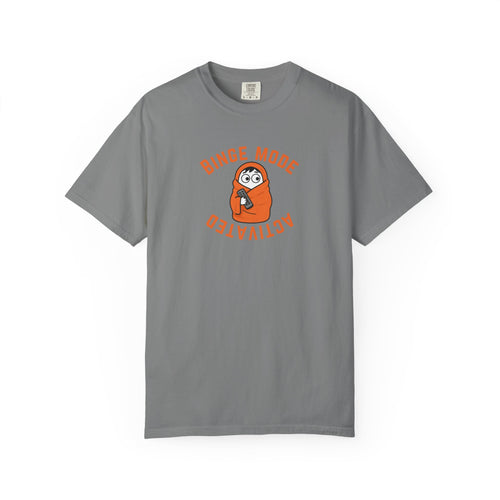 Binge Mode Activated Unisex T-Shirt — Cozy Blanket Sloth TV Watching Tee