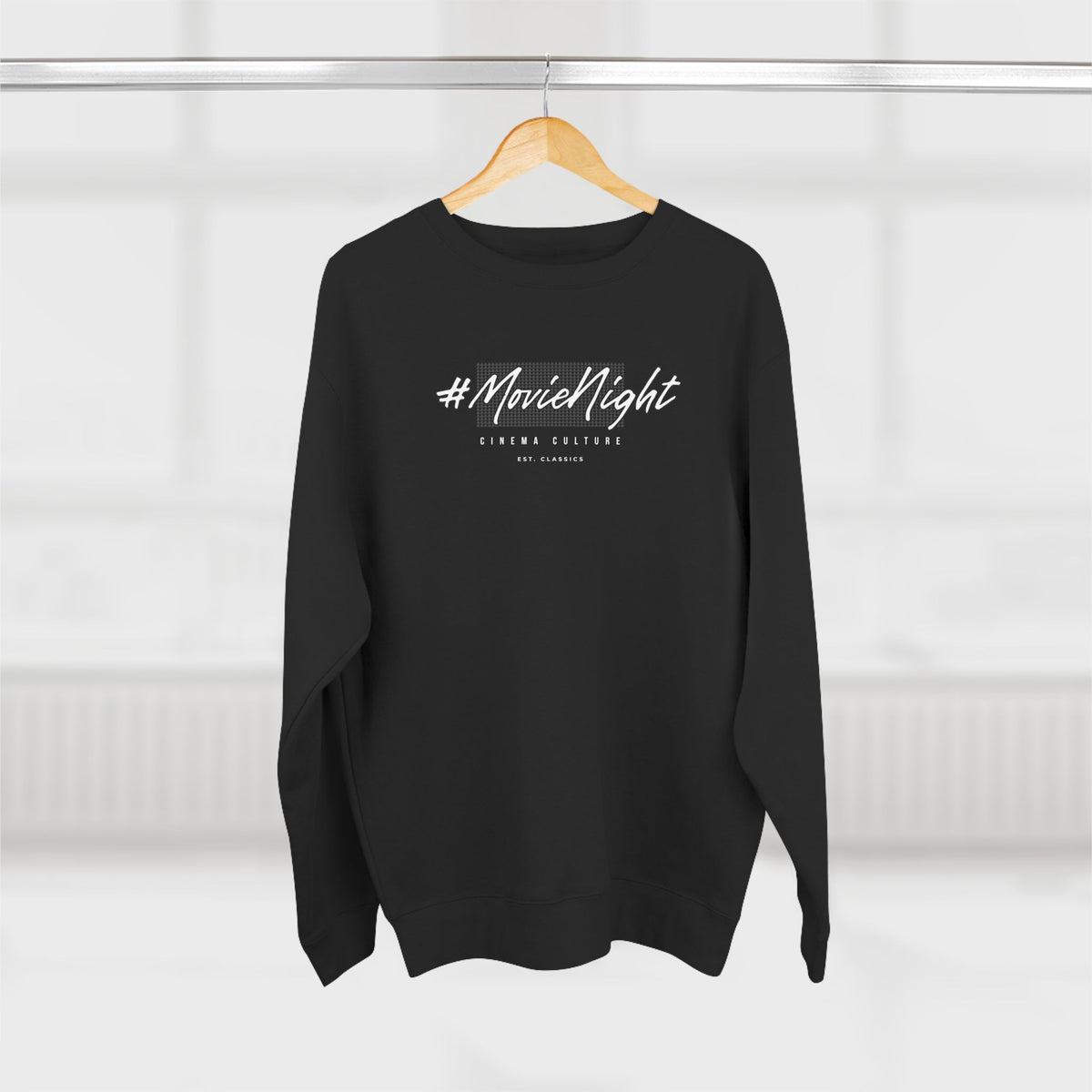 Premium - MovieNight Crewneck Unisex Sweatshirt