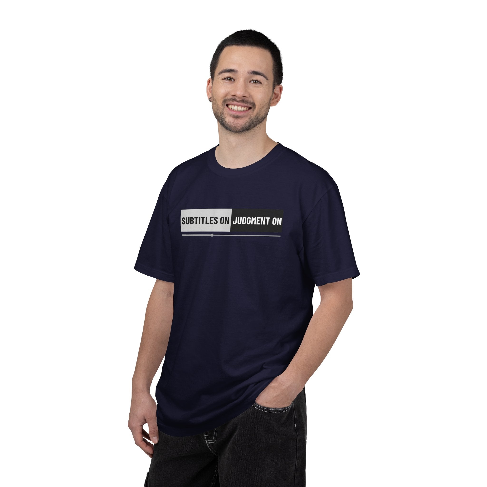 Subtitles On, Judgment Off Graphic Unisex T-Shirt