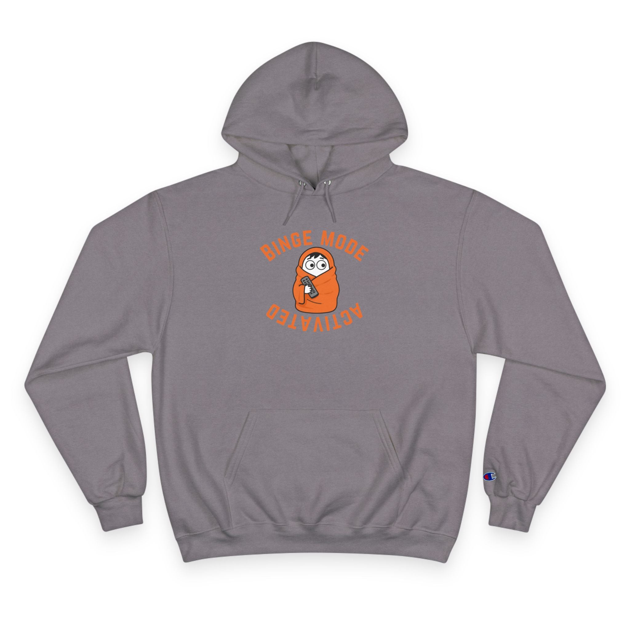 Binge Mode Activated Unisex Hoodie — Cozy Blanket Sloth TV Watching Hoodie