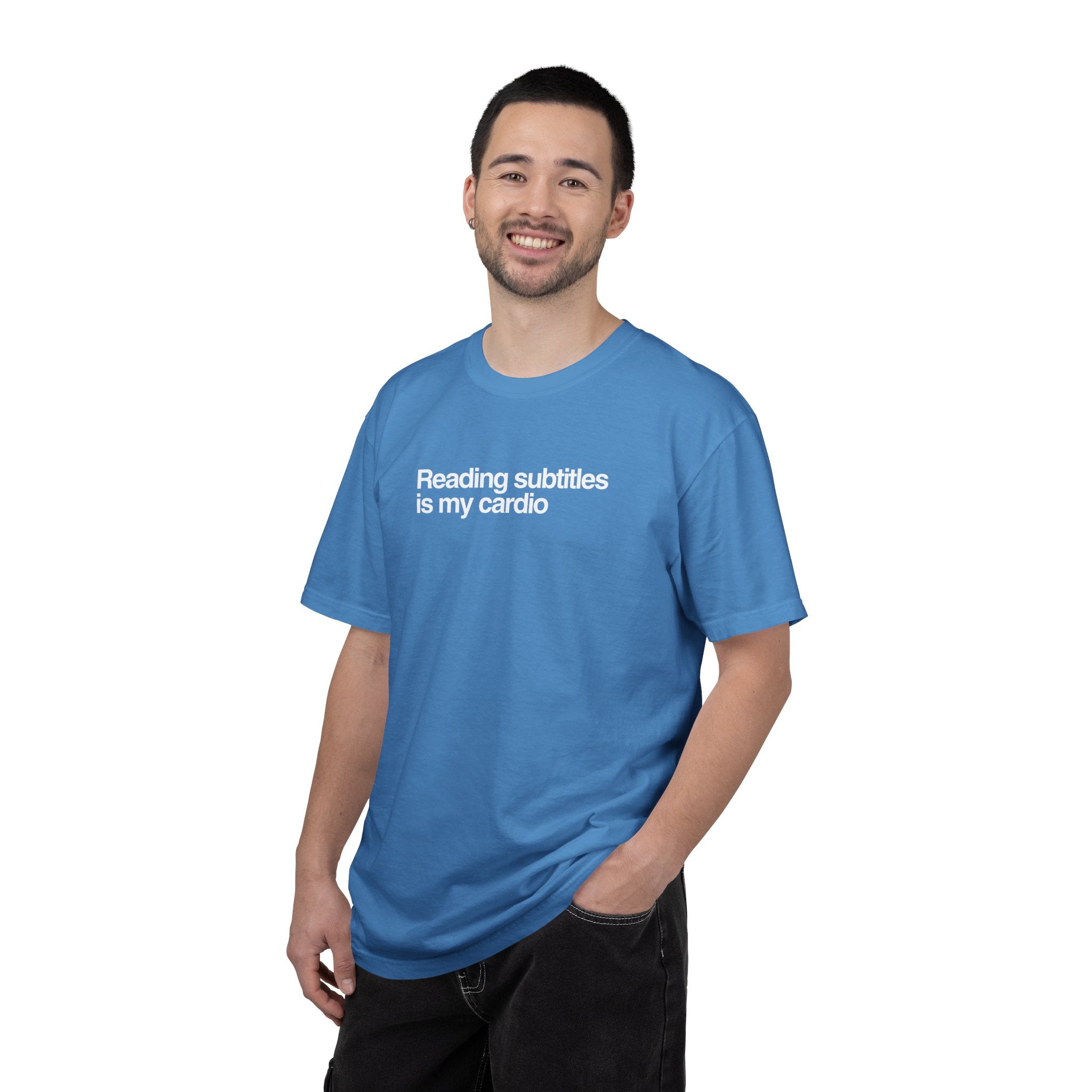 "Reading Subtitles is my cardio" Unisex T-Shirt