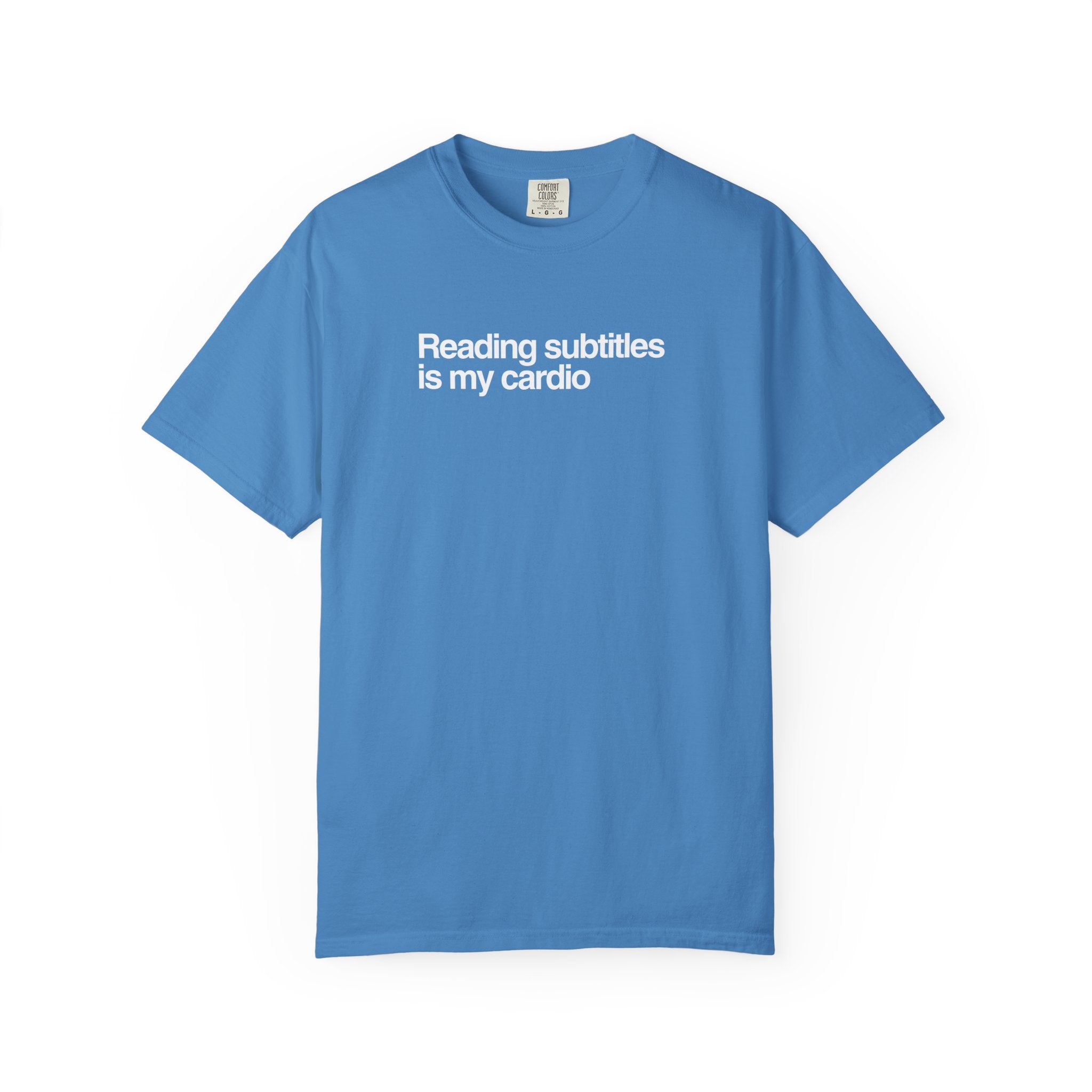 "Reading Subtitles is my cardio" Unisex T-Shirt