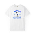 I Read Faster Than You Watch T-Shirt — Funny Reading Nerd Unisex Tee