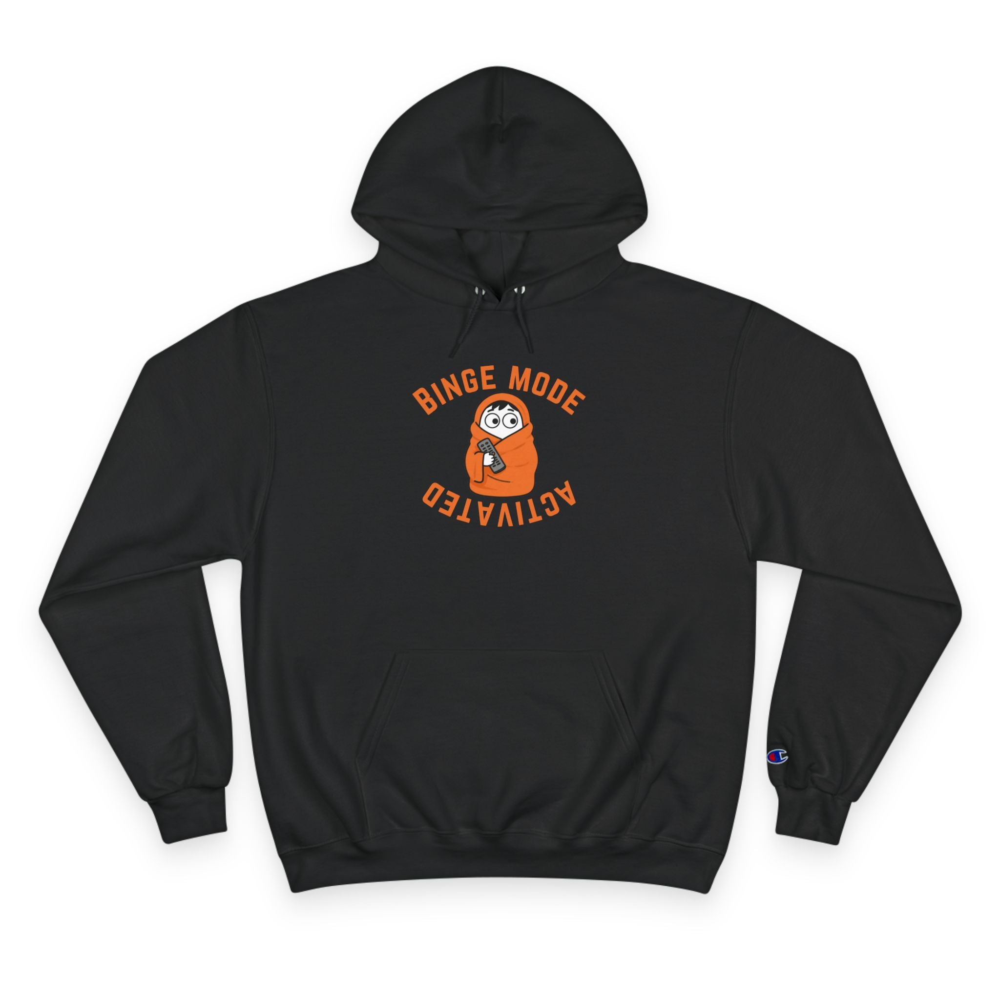 Binge Mode Activated Unisex Hoodie — Cozy Blanket Sloth TV Watching Hoodie
