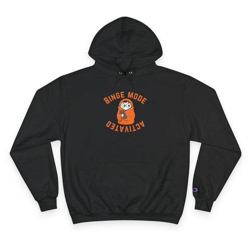 Binge Mode Activated Unisex Hoodie — Cozy Blanket Sloth TV Watching Hoodie