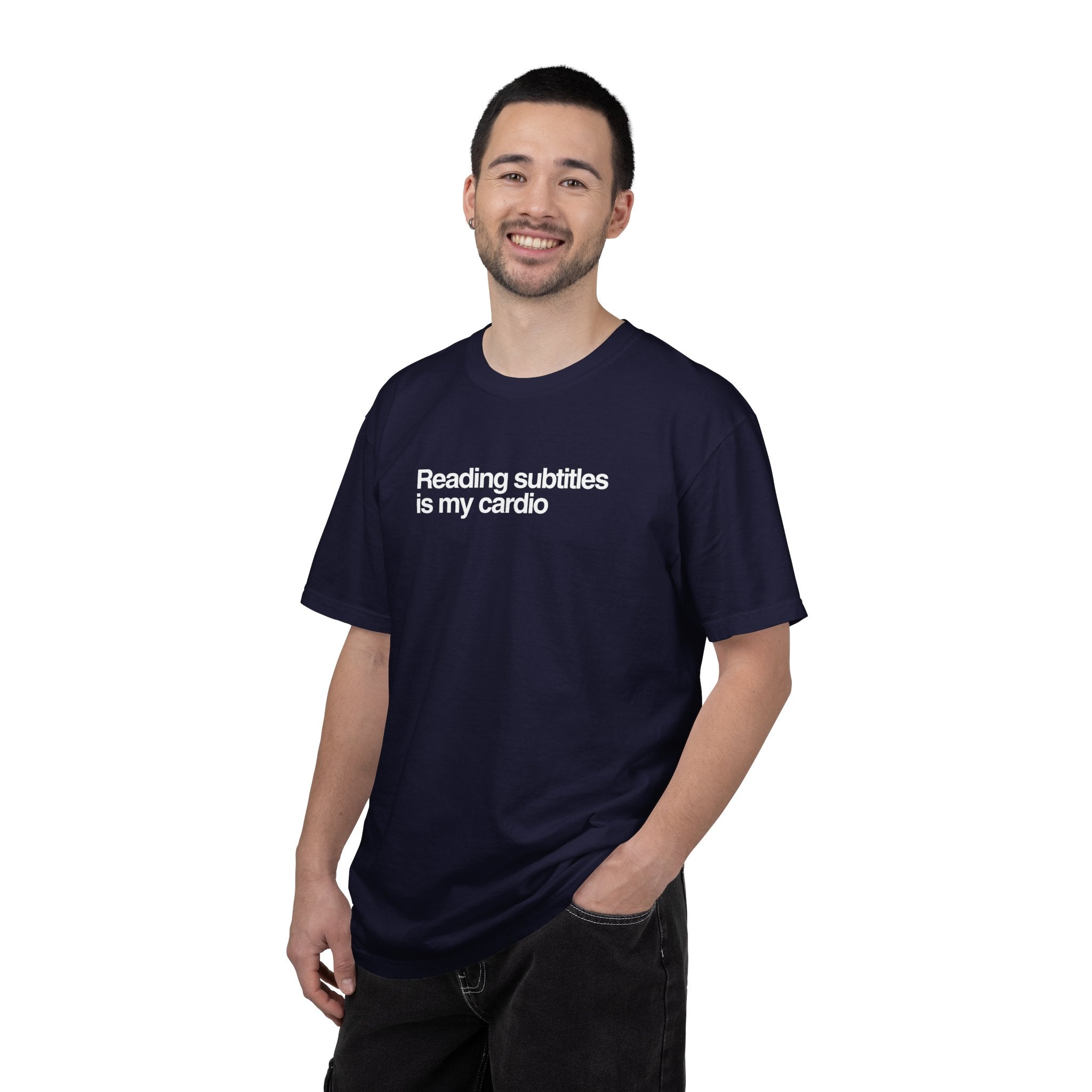 "Reading Subtitles is my cardio" Unisex T-Shirt