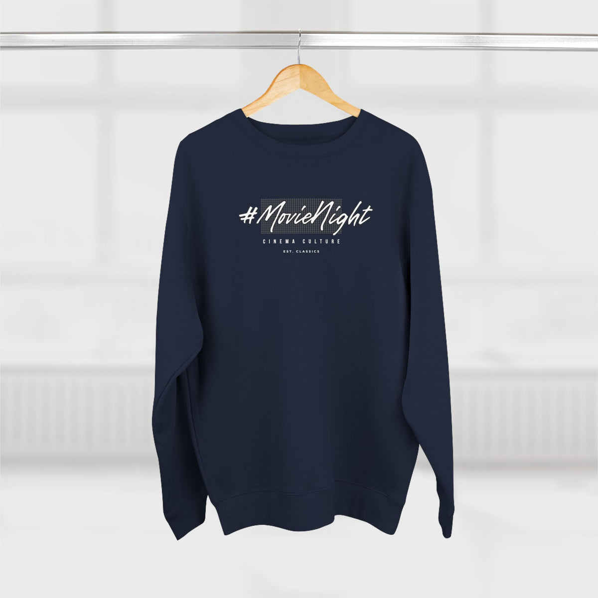 Premium - MovieNight Crewneck Unisex Sweatshirt
