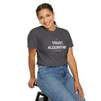 Trust the Algorithm Unisex T-Shirt — Techy Binary Graphic Tee