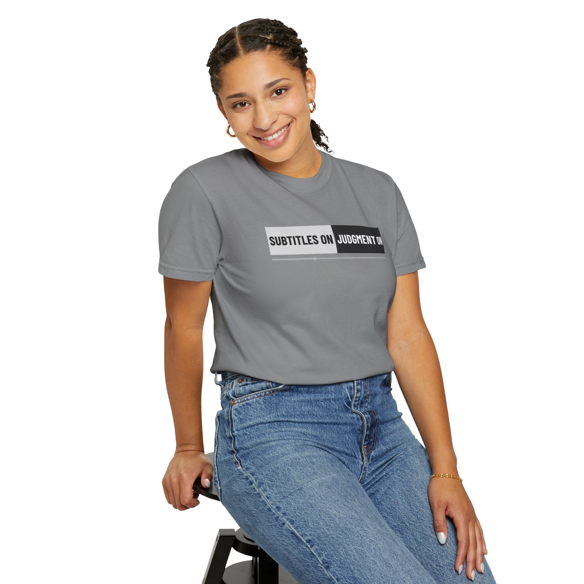 Subtitles On, Judgment Off Graphic Unisex T-Shirt