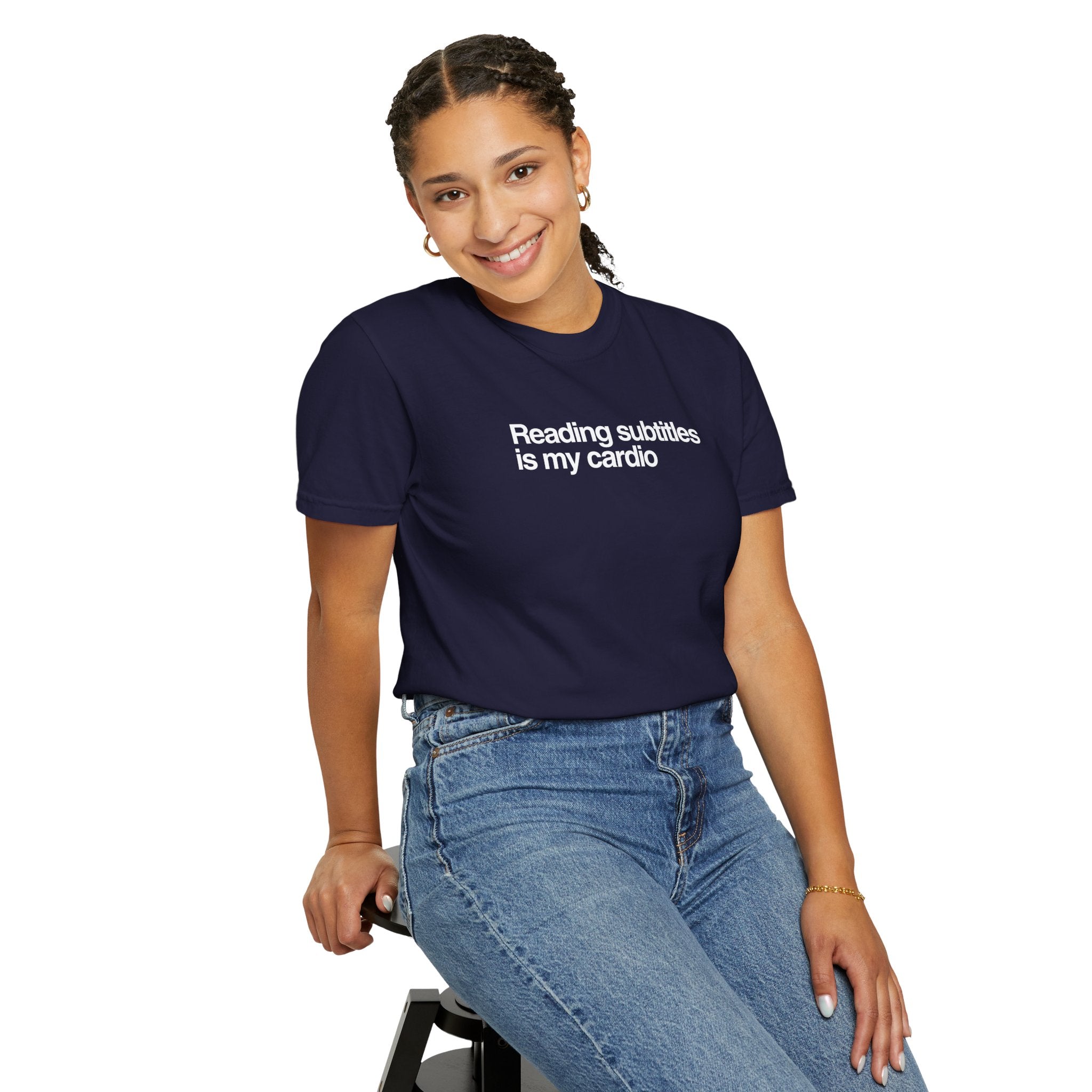 "Reading Subtitles is my cardio" Unisex T-Shirt