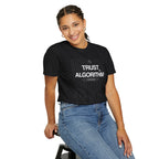 Trust the Algorithm Unisex T-Shirt — Techy Binary Graphic Tee