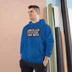 Unisex Hoodie — "Cancelled After One Season. I Have Notes." Vintage TV Critic Hoodie