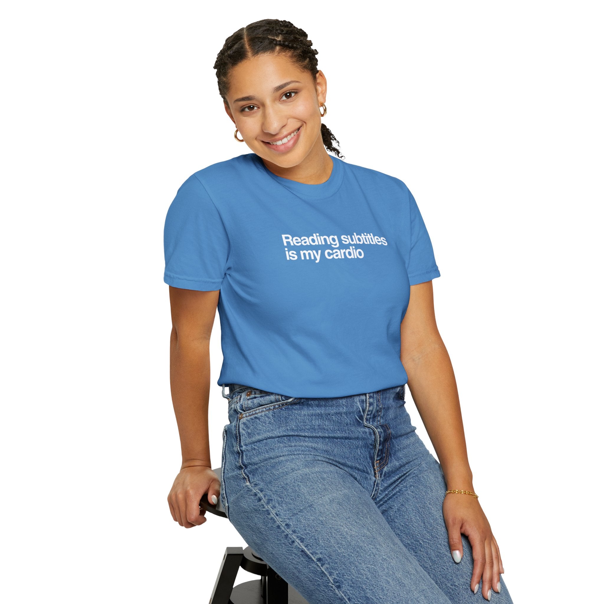 "Reading Subtitles is my cardio" Unisex T-Shirt
