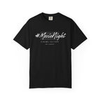 #MovieNight Unisex T-Shirt — Retro Script Movie Night Tee