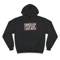 Unisex Hoodie — "Cancelled After One Season. I Have Notes." Vintage TV Critic Hoodie