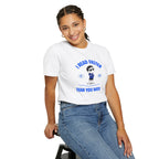 I Read Faster Than You Watch T-Shirt — Funny Reading Nerd Unisex Tee