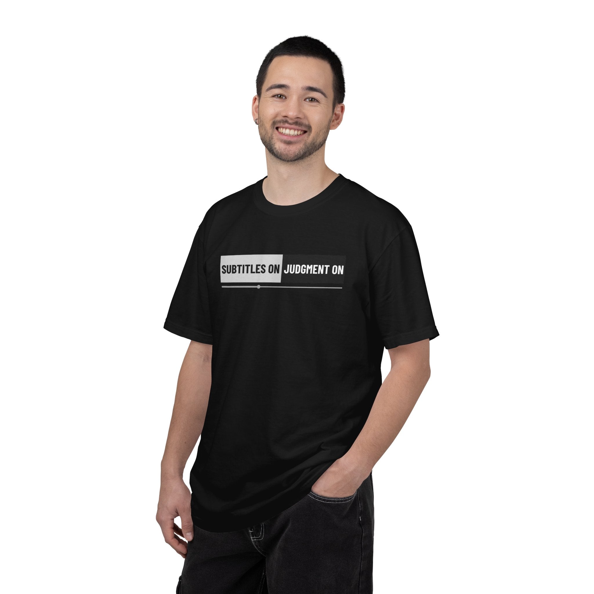 Subtitles On, Judgment Off Graphic Unisex T-Shirt